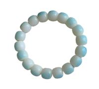 GVNFJKJK Chinese-style bracelets, Bodhi Beaded Bracelet Cute Fresh Bodhi Single Circle Bracelet Meditation Yoga for Men Women(Blue)