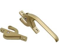 GVNFJKJK Door Handles Up and Down Linkage Handle Rivet Old Fashioned Up Outside Window Lock Drive Alloy Door Handle