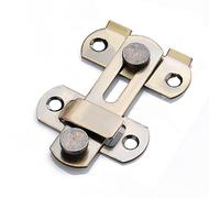 GVNFJKJK Door Security Lock 180° Slide Bolt Door Latch Stainless Steel Vintage Buckle Sliding Latches for Cabinet Doors Locks with Hardware 2 Pack(Green Patina)