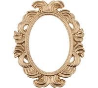 GVNFJKJK Family Photo Display European Retro Palace Style Picture Frame, Golden Resin Family Friends Wedding Gift, Tabletop Frames Photo