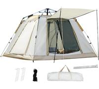 GVNFJKJK Four-season tents, One-touch tent, easy to set up, beach, protection, outdoor, park, family trip camping, picnic, lightweight, breatha