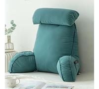 GVNFJKJK Hammock seat cushion, Extra Large With Neck/Arm Support With Extra Filled Shredded Memory Foam Great For Back Support,Bed,Gaming,Reading,With Washable Covers(Emerald Green)