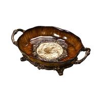 GVNFJKJK Snack Tray Set Fruit Storage Tray Living Room Kitchen Desktop Restaurant Decorative Dish for Kitchens Dining Table Snack Plate Set