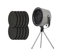 GVNYIJFF Smoke Away Purifier Fan, Portable Desktop Range Hood Kitchen Exhaust Fan, Puff Chill Fan for Smoking, Smoke Air Purifier for Cooking Grilling Hot Pot(Grey)