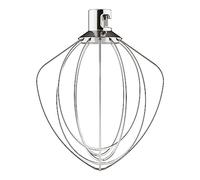 GVODE G2301 Stainless Steel 6-Wire Whip Whisk Attachment, Fits for 4.5-5QT Title-Head Stand Mixer, For kitchenaid whisk Egg Cream Stirrer, Flour Cake Whisk
