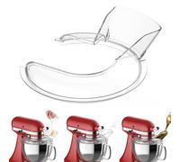 GVODE Pouring Shield for KitchenAid 4.5-5QT Mixer Bowl(Stainless Steel, Glass, Ceramic) - Secure Fit Splash Guard for KitchenAid Tilt-Head Stand Mixers and Dishwasher Safe