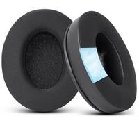 GVOEARS Cooling Gel Replacement Ear Pads for HyperX Cloud 1/2/3/Pro - Black | Also for Core/Alpha/Alpha S/Alpha Pro/Flight/Flight S/Stinger/Stinger S, CloudX Stinger Headset, Breathable Ice Silk Fabric
