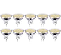 Gvoree Mr 16 Gu 5.3 Led 12 V Light Bulbs 5 W Daylight White Replace 40 W Halogen Gu 5.3 Mr 16 Spotlight 4000 K Neutral 450 Lumens