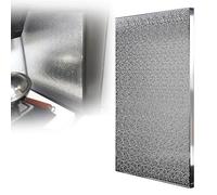 Gvqng Heat Shield Board, Aluminum Heat Shield Mat, Gas Stove Splatter Screen, for Grill, Stove, Oven and Refrigerator, Heat, Oil Resistant,Magnetic Type,20 * 60 * 2cm