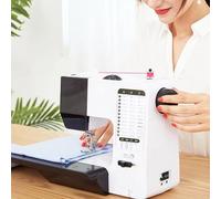 Gvqng Sewing Machine, 38-Stitch Double Needle Sewing Machine, Heavy Duty Portable Embroidery Machine, Built in Sewinglight, Ideal For Beginners And Advanced,A