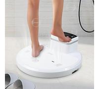Gvqng Waterproof Shower Dryer, Full Body Dryer for Bathroom, Feet Touch Panel, Adjustable Temperature, Waterproof Heater Blow for Home, Bathroom, Hotel,White