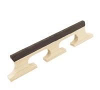 GVRGO Banjo Bridge, Standard Size Wooden 3-Legged Banjos Parts and Accessories Replacement- 5 String