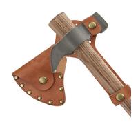 GVRGO Hatchet Sheath, Leather Axe Cover Sheath Axe Protector Tool, Hatchet Edge Protector for Outdoor Garden Yard Camping-05