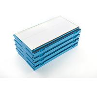 GVS Filter Technology 80.021.0004.00.AA F7 ECO Bacticell Filter Panels, Blue/White (Pack of 8)