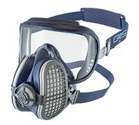 GVS Filter Technology SPR404 Elipse Integra Safety Goggle + P3 Dust and Nuisance Odour Half Mask Respirator, Filters Ready Fitted, S/M,Blue