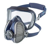 GVS Filter Technology SPR406 Elipse Integra P3 Dust Half Mask Respirator with Replaceable and Reusable Filter, Medium/Large,Blue