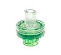 GVS Filter Technology, Syringe Filter, ABLUO, 13mm, CA Membrane, 0.80µm, Acrylic Housing, Green Color, 100/pk