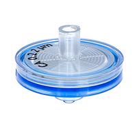 GVS Filter Technology, Syringe Filter, ABLUO, 25mm, CA Membrane, 0.22µm, Acrylic Housing, Blue Color, 10/pk