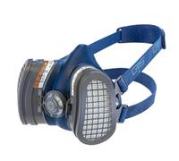 GVS SPR231G Elipse Half Mask with A1P3 Replaceable Filters for Dust and Organic Vapours, XL size