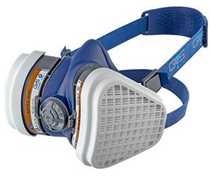 GVS SPR496 Elipse Mask with A2P3 Filters for Organic Gases and Vapours until 5000 ppm and Dust, M/L