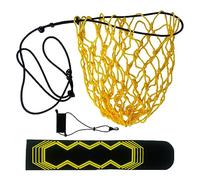 GVSAVY 1 Set Soccer Training Set, Soccer Training Equipment, Upgraded Net and Hand Straps, Single Training Kit, For Volleyball, Rugby, Soccer Trainer