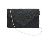 GVSAVY 1PCS Lace Envelope Clutch for Women, Satin Clutch, Floral Lace Tote, Lace Envelope Shoulder Bag, Evening Clutch for Wedding, Party, Prom