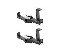 GVSAVY 2 Car Headrest Storage Hooks Car Seat Hooks Retainer Hooks 2 in 1 Punch Free Hidden Hooks Suitable for Handbags Cell Phones Keys Clothes (Silver)