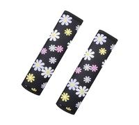 GVSAVY 2PCS Seat Belt Shoulder Protector, Daisy Protection Pad, Car Safety Pad, Camera Cover, Car Accessories, Suitable for Children, Adults