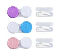 GVSAVY 3-Piece Contact Lens Applicator, Case, Removal Tool; Contact Lens Case