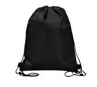 GVSAVY Insulated Lunch Cooler, Drawstring Bag, Waterproof Foldable, Aluminum, Mini for Work School Travel (Black)