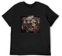 GVSCVS Emmylou Harris and Rodney Crowell T Shirt The Traveling Kind(X-Large)
