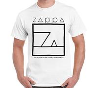 GVSCVS Frank Zappa Ship Arriving Too Late to Save A Drowning Witch Retro T Shirt White(Medium)