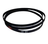GVSS 7PH2012 Tumble Dryer Belt, Compatible with Hotpoint, for Whirlpool, Bauknecht, Ribbed Rubber Drive Belt, Tumble Dryer Accessories for Home and Hotel, Black
