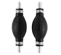 GVSS Set of 2 8 and 10 mm Fuel Priming Bulbs, Hand Pumps for Diesel Fuel, Universal Manual Pump for Transferring Gas, Petrol, Water and Liquids