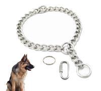 GVSS Training Collar for Dogs 50 cm x 3 mm, Adjustable Steel Control Collar for Dogs or Puppies, for Pets