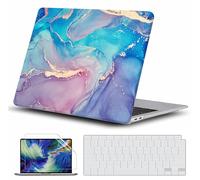 GVTECH Case For MacBook Neo 13 inch Case 2026 Release A3404 With A18 Pro Chip, Plastic Protective Hard Shell Cover, Keyboard Cover & Screen Protector, Design01