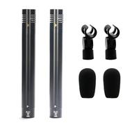 Gvvsjgdbis 1 Pair C02 Pen-Shaped Condenser Microphone Shockproof Clip Microphone Piano Mic Pen Type Instrument Microphone B