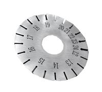 Gvvsjgdbis 1 PCS Piano Wire Gauge String Gauge Piano String Ruler Piano Tuner Measurer Tuning Tool