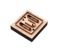 Gvvsjgdbis 1 Piece Hand-Punched Template Key Chain Production Template DIY Leather Cutting Template