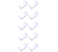 Gvvsjgdbis 10 Pcs Aluminum Stomp Box Effects 1590A Style Pedal Enclosure for Guitar