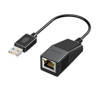 Gvvsjgdbis 100Mbps USB Wired USB to Rj45 Lan Ethernet Adapter Network Card USB Internet Cable for PC Laptop