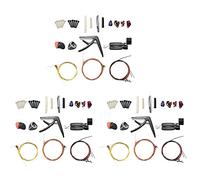 Gvvsjgdbis 102 PCS Guitar Accessories Kit Including Guitar Picks,Capo,Acoustic Guitar Strings,3 in 1String Winder,Bridge Pins