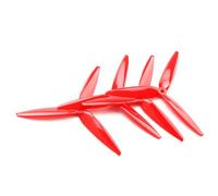 Gvvsjgdbis 10Pairs 7inch Propeller 7X4X3 3 Blade CCW+CW PC Propeller for 7inch 8inch FPV RC Drone C