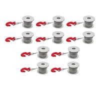 Gvvsjgdbis 10PCS 25T Steering Gear Servo Winch Wheel Drum for 1/10 RC Crawler Car TRX4 Axial SCX10 90046 D90 D110