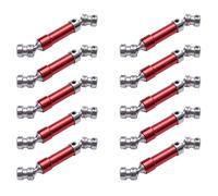 Gvvsjgdbis 10Pcs Metal Rear Center Drive Shaft CVD Transmission Shaft for 1:12 12428 12423
