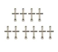 Gvvsjgdbis 10x Toys Accessory 4/5/5.5/7mm Wrench Sleeve for Spanner RC 80132 for Model Car Wheel Tool