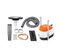 Gvvsjgdbis 1100GPH Marine Water Pump Small Bilge Pump 12V Yacht Drainage DC Submersible Pump Bilge Automatic Drainage Pump