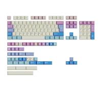 Gvvsjgdbis 150 Keys Keycaps PBT Material Keyboard Keycaps Cherry Profile Sublimation Keycap for Most Mechanical Keyboards C