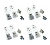 Gvvsjgdbis 16Pcs RC Car Metal Shock Tower Bracket Kits Shock Sbsorbers Extension Seatfor 1/16 C-14/C-14K/C-24/C-24K