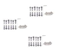 Gvvsjgdbis 18Pcs Adjustable Metal Linkage Pull Rod Front/Rear Servo Link for A949 A959 A969 A979 K929,Grey